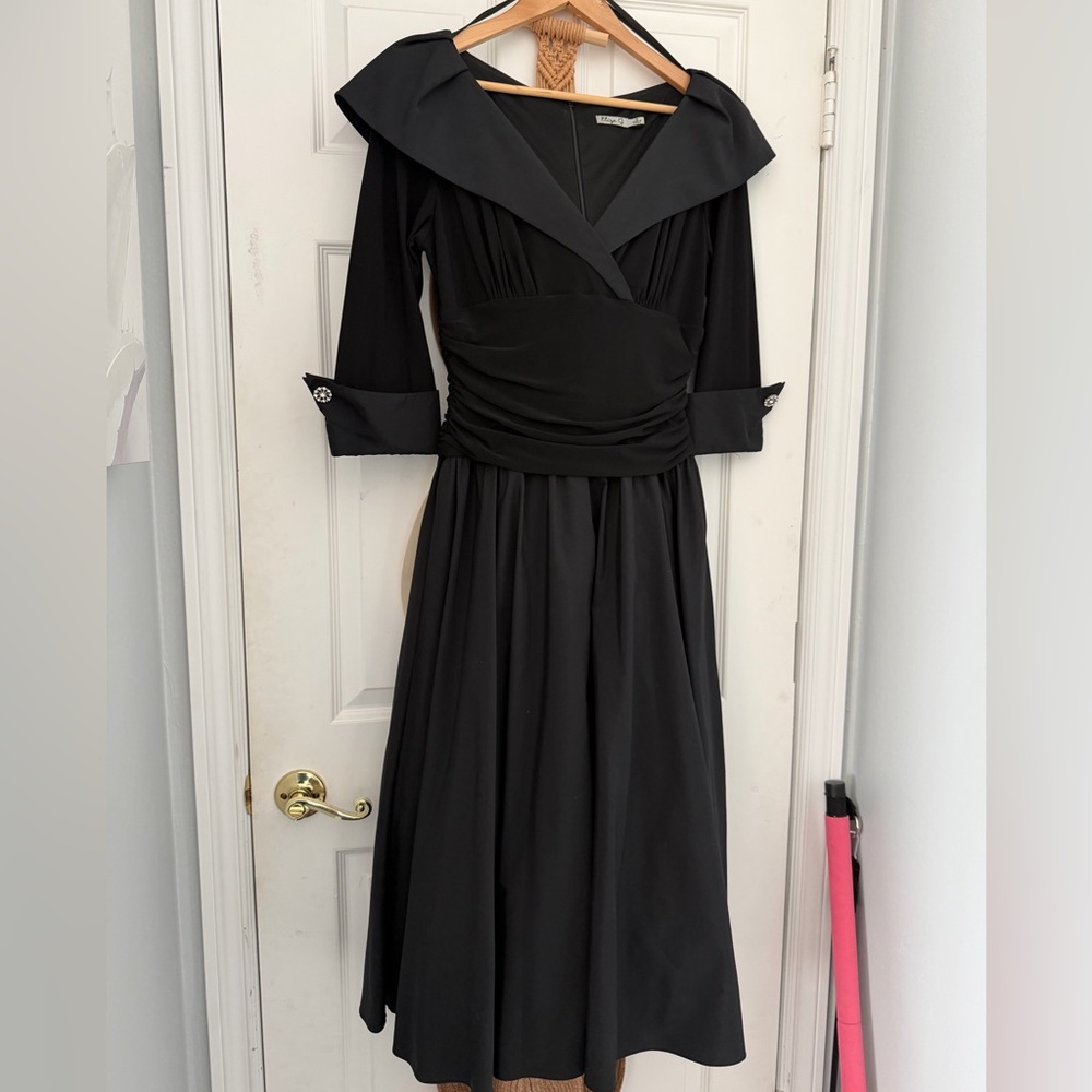 Eliza J Black cocktail dress